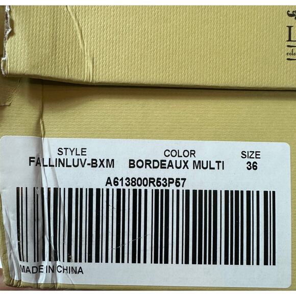 L'Artiste by Spring Step Leather Lace-Up Boots Fallinluv Bordeaux size 36 - Picture 11 of 11